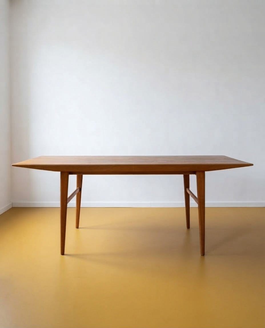 Tavolino Danese Vintage Anni '50 Teak e Quercia | 99sw28863