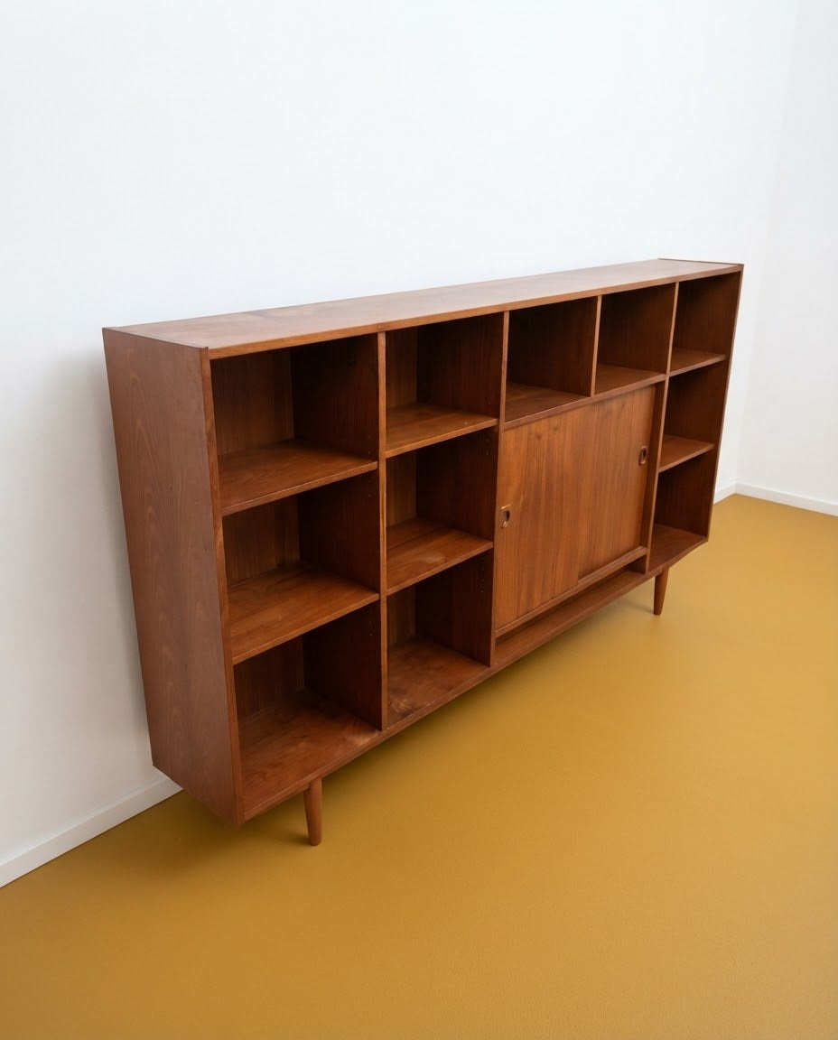 Libreria teak design danese anni 60 | 200cm | 97ck2264