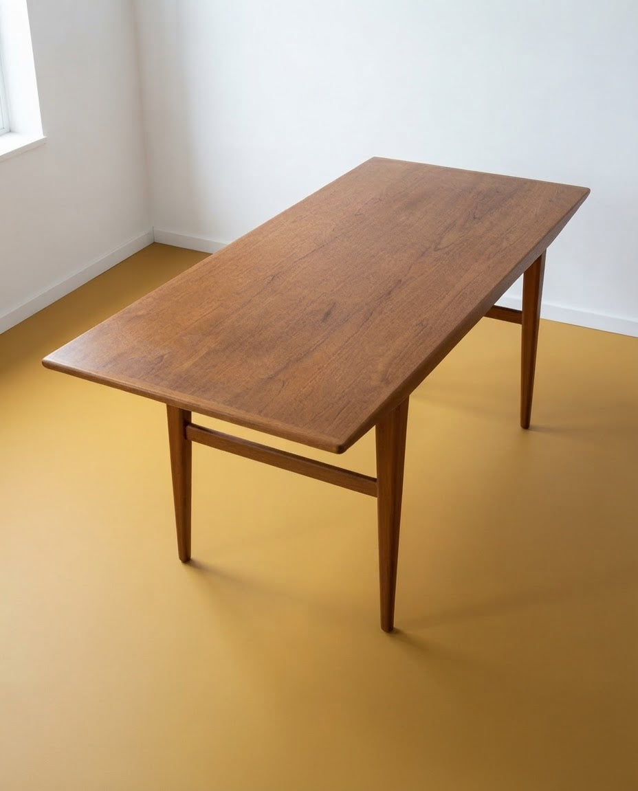 Tavolino Danese Vintage Anni '50 Teak e Quercia | 99sw28863