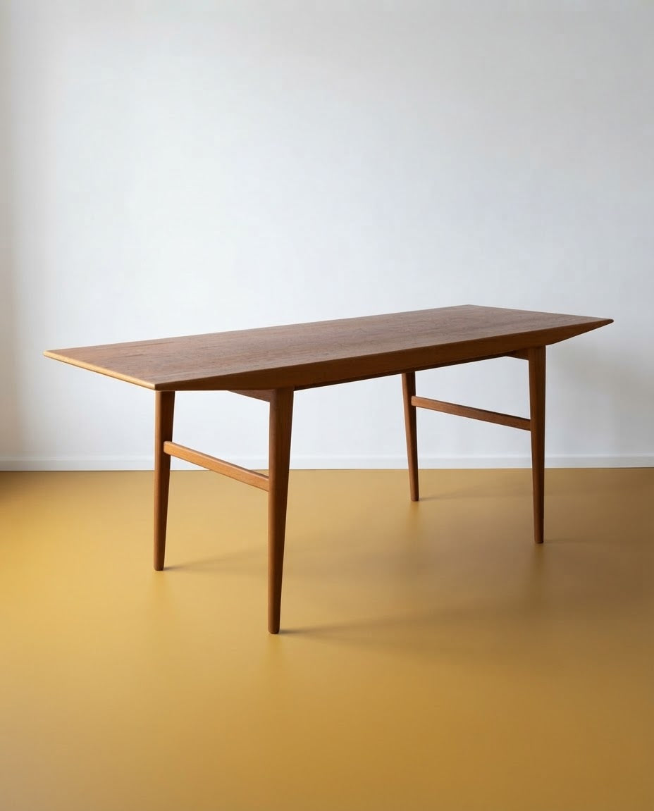 Tavolino Danese Vintage Anni '50 Teak e Quercia | 99sw28863