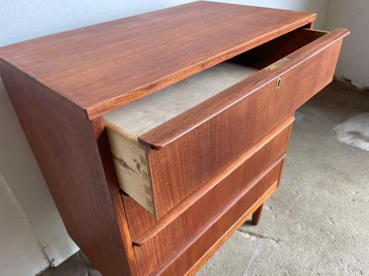 Cassettiera Danese Vintage Anni '50 Teak | Quattro Cassetti Verticale 67cm | IN ARRIVO A NOVEMBRE