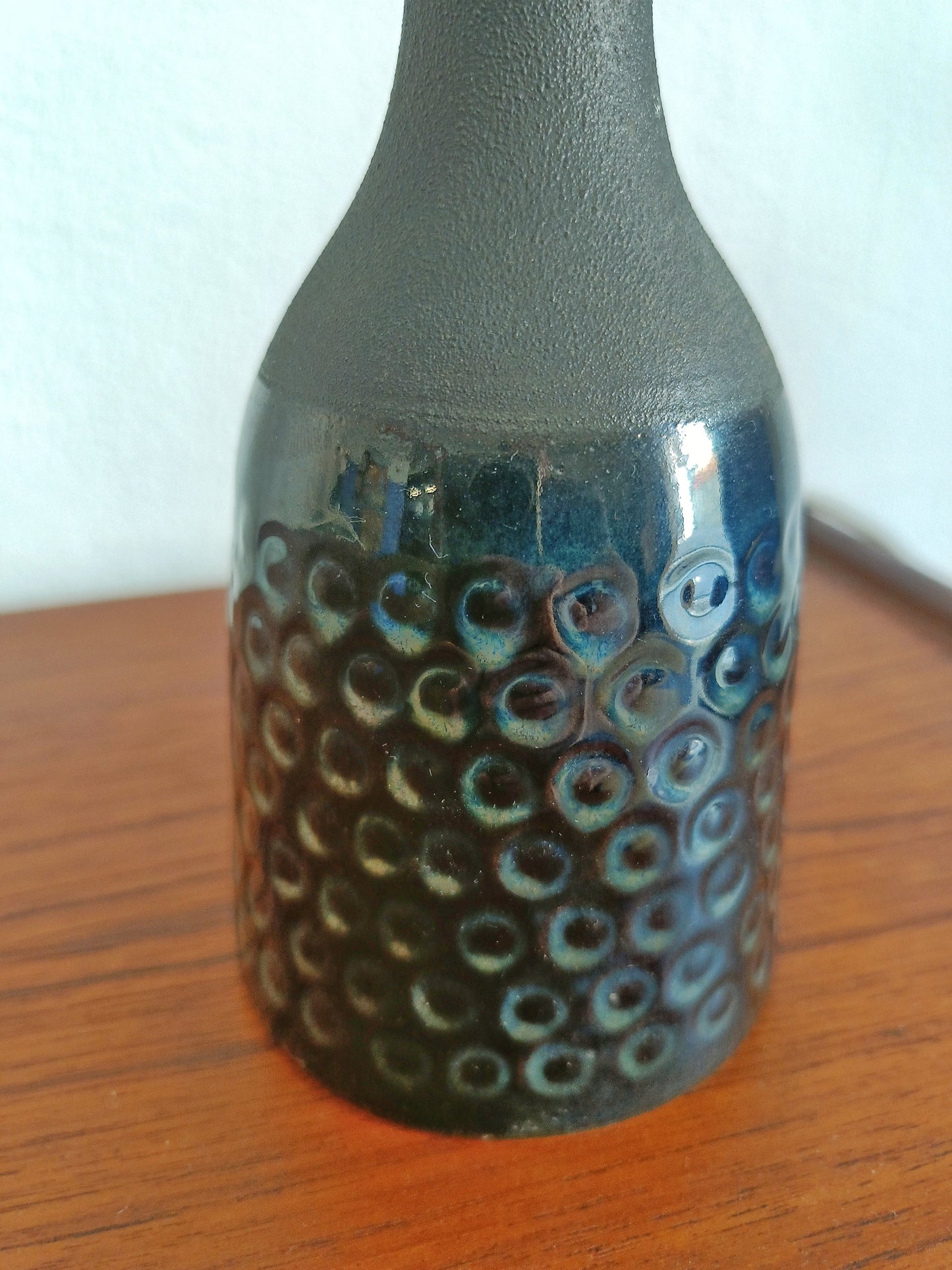 Lampada Tavolo Søholm Ceramica Danese Anni '60 | Blu