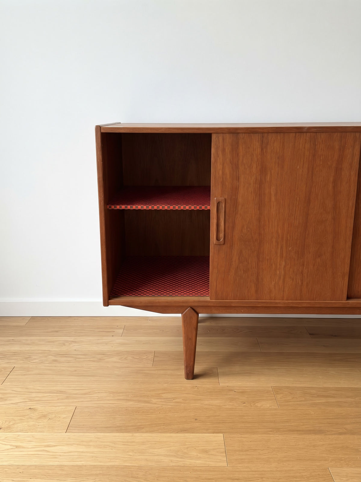 Sideboard danese vintage anni ‘60 in teak | 199 cm |100st78