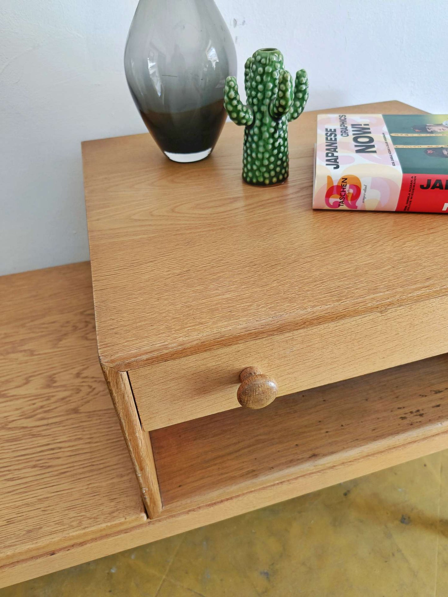 Panca Telefono Casino Engström Myrstrand | Svedese Anni '60 Quercia