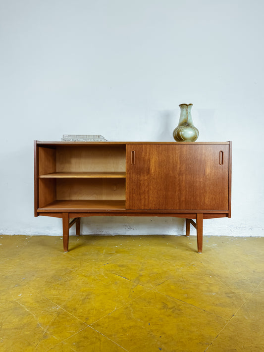 Sideboard Svedese Vintage Anni '50 Teak Faggio | Ante Cassetti 136cm