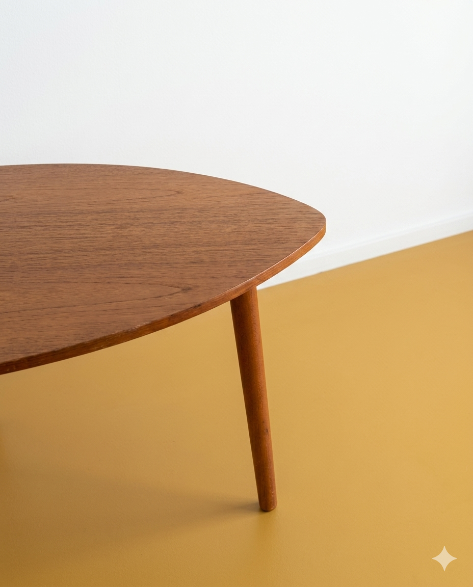 Tavolino design danese vintage anni 50 | L.63 | 97vnt4