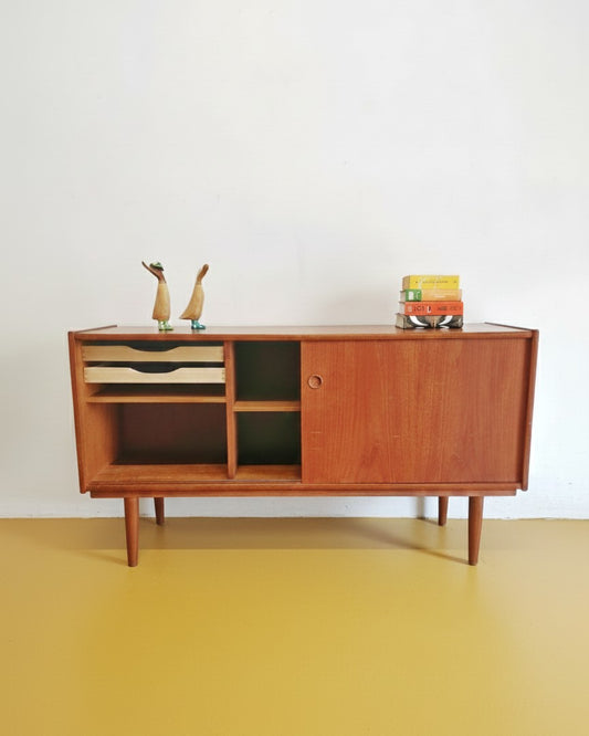 Sideboard Danese Vintage Teak Ante Scorrevoli | 144cm | 94j44322
