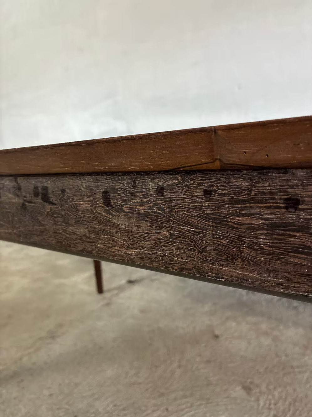 Tavolo rettangolare Johannes Andersen palissandro design danese vintag | ck2528