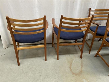 Sedie Rud Thygesen vintage design danese anni 60 [j43667] misure da richiedere