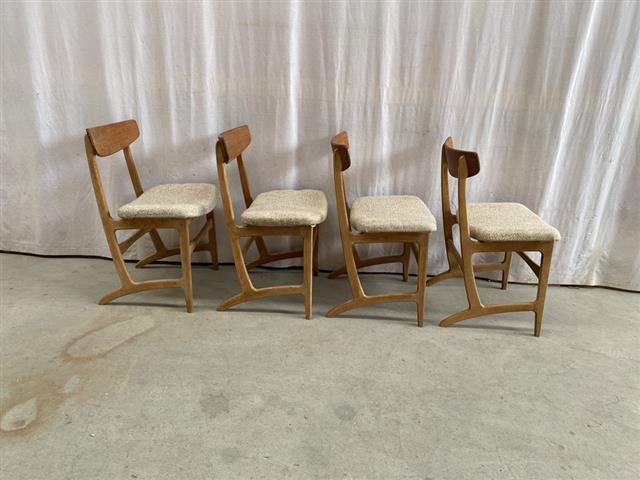 Sedie vintage design danese anni 60 [j44044] misure su richiesta