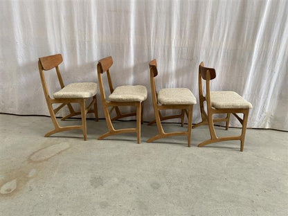 Sedie vintage design danese anni 60 [j44044] misure su richiesta