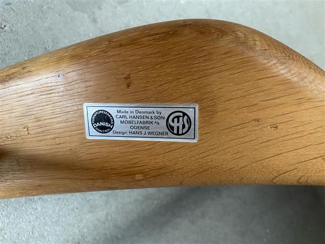 Poltrona Hans J. Wegner vintage design danese anni 50 [j43735] misure L.67 H.71 P.55