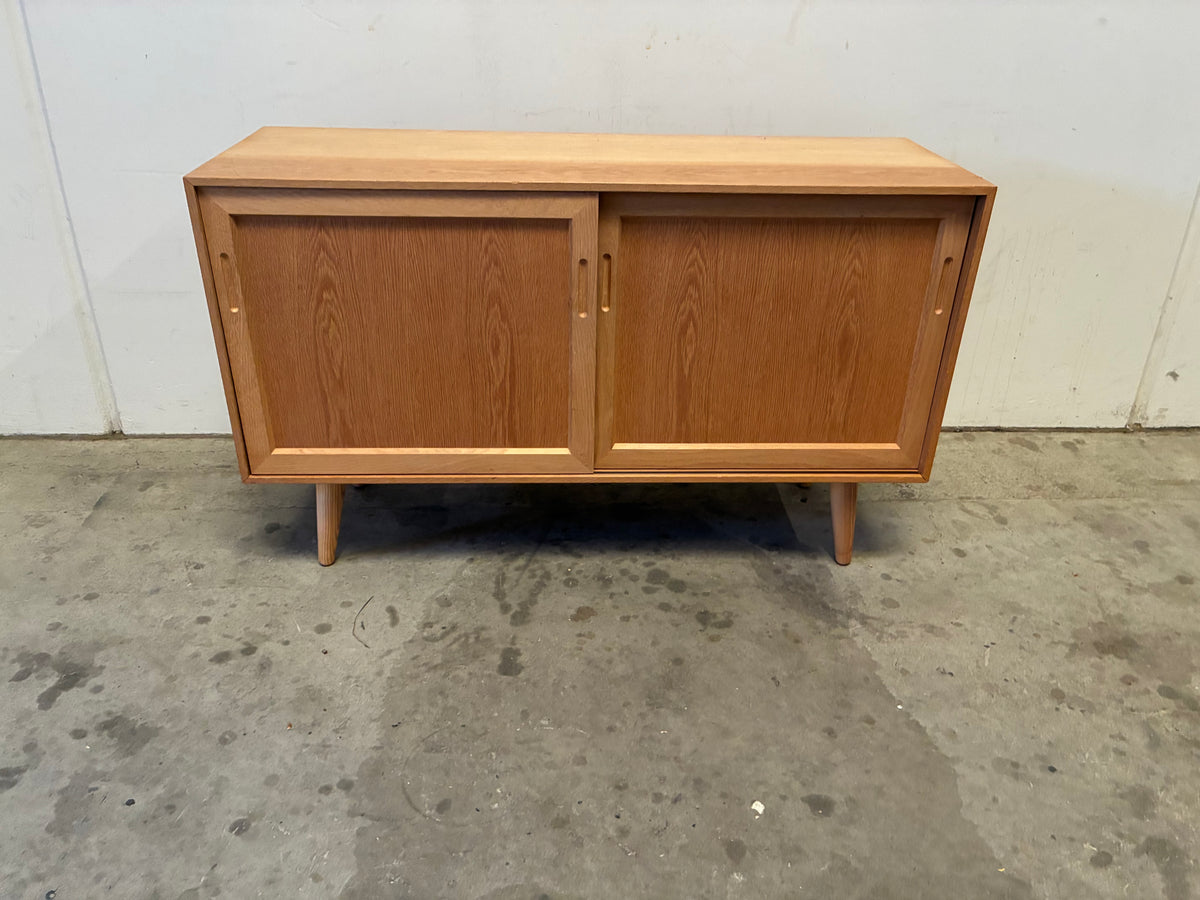 Sideboard in quercia 115cm design svedese vintage 1960 | fz10248