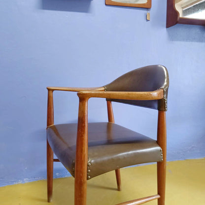Poltroncina Kurt Olsen design danese vintage anni 50 [57st] misure L.64 P.55 H.78/45