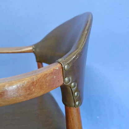 Poltroncina Kurt Olsen design danese vintage anni 50 [57st] misure L.64 P.55 H.78/45