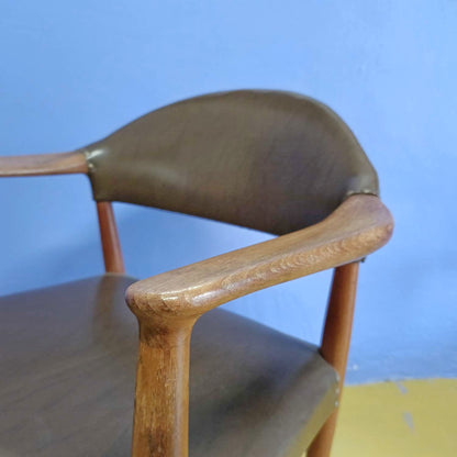 Poltroncina Kurt Olsen design danese vintage anni 50 [57st] misure L.64 P.55 H.78/45