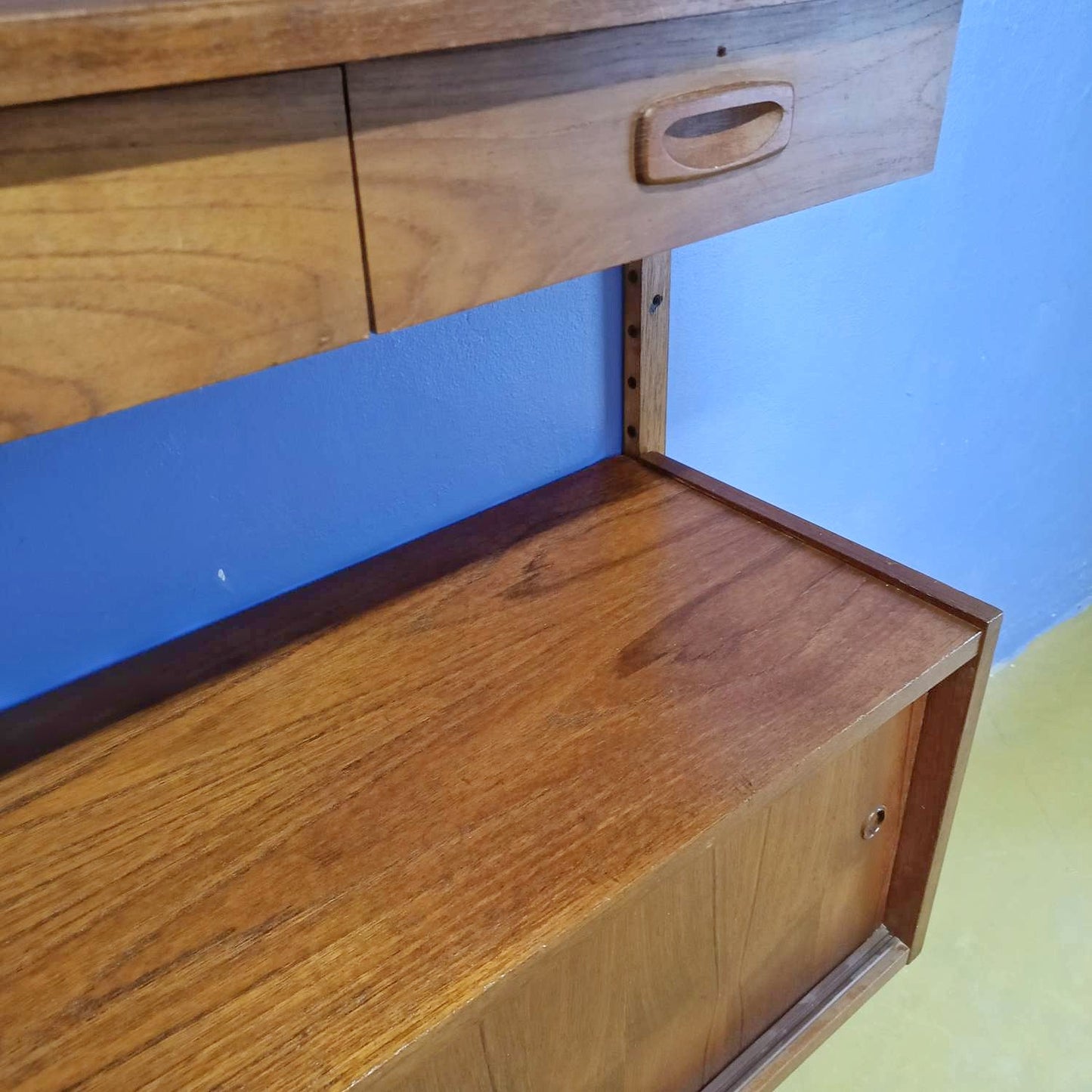 Libreria design danese vintage anni 60 [84vnt3b] misure H.175 L.84 P.24