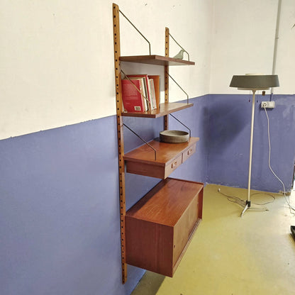 Libreria design danese vintage anni 60 [84vnt3b] misure H.175 L.84 P.24