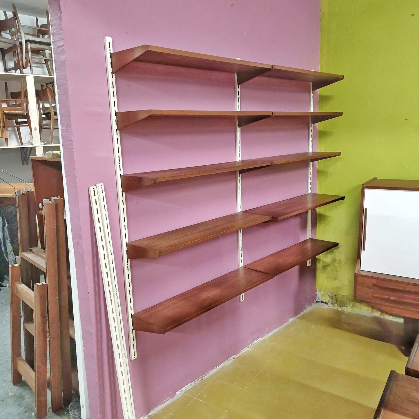 Libreria Kai Kai Kristiansen design danese vintage anni 60 [83jcas42777] misure L.175 H.150 P.26