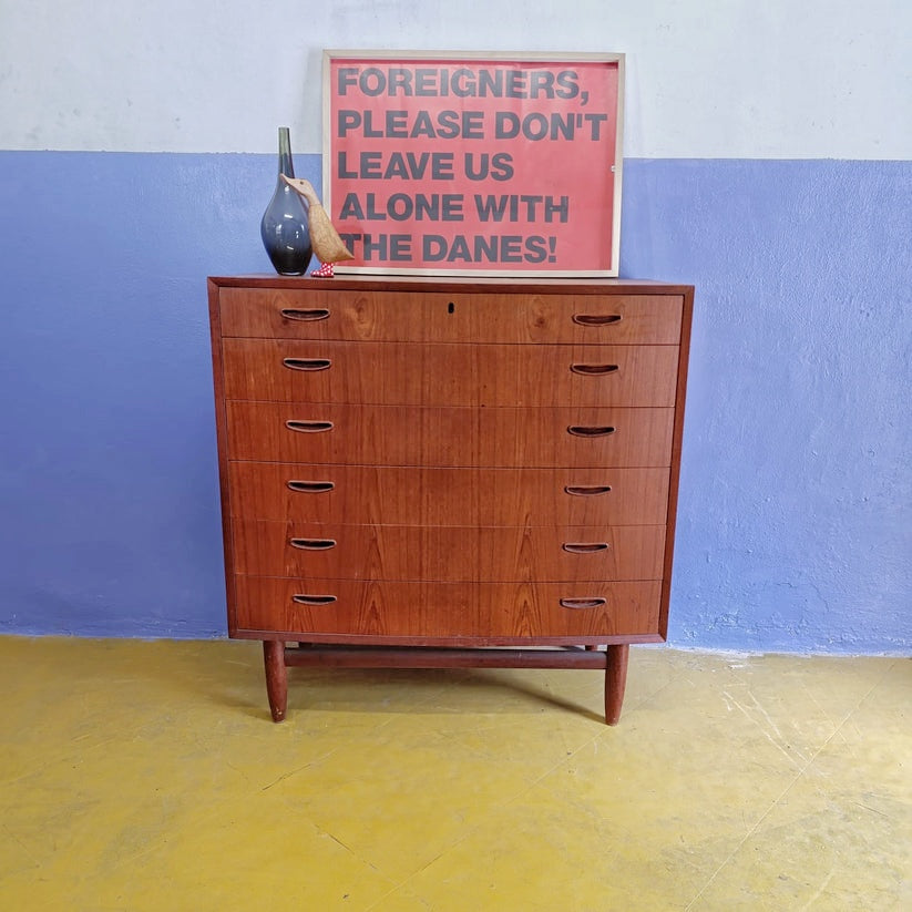 Cassettiera design danese vintage anni 50 [83vnt] misure L.98 H.102 P.47