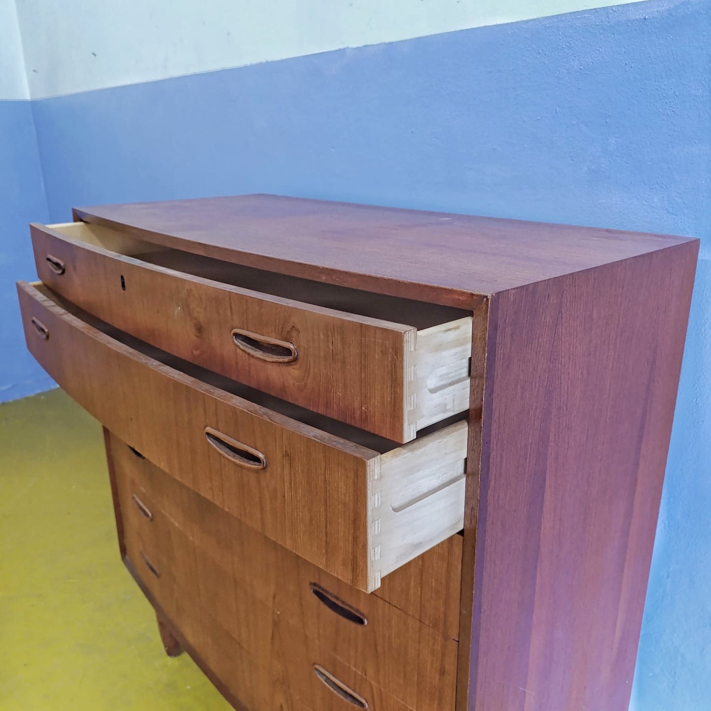 Cassettiera design danese vintage anni 50 [83vnt] misure L.98 H.102 P.47