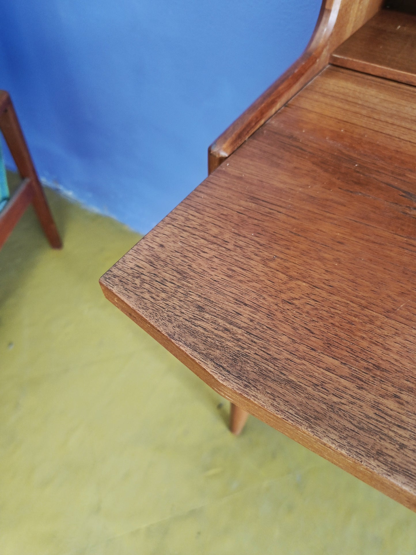 Libreria/scrittoio design danese vintage anni 50 [89ck1835] misure L.163 H.100 P.48