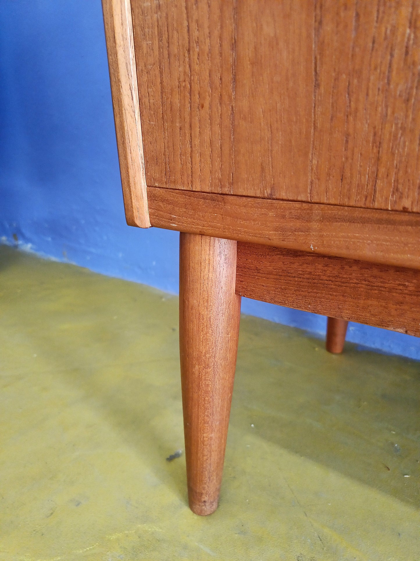 Libreria/scrittoio design danese vintage anni 50 [89ck1835] misure L.163 H.100 P.48
