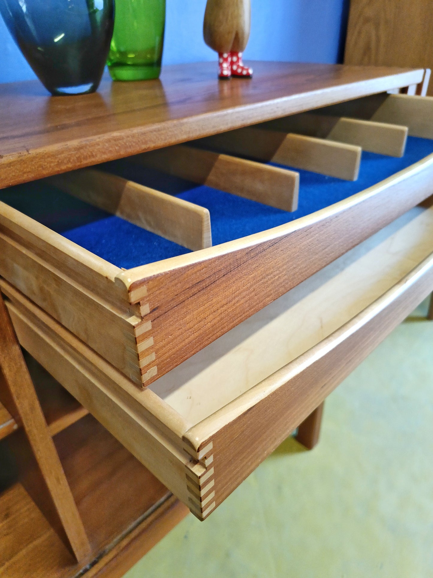 Sideboard Nils Jonsson x Troeds design svedese vintage anni 50 [89ck] misure L.140 H.79 P.42