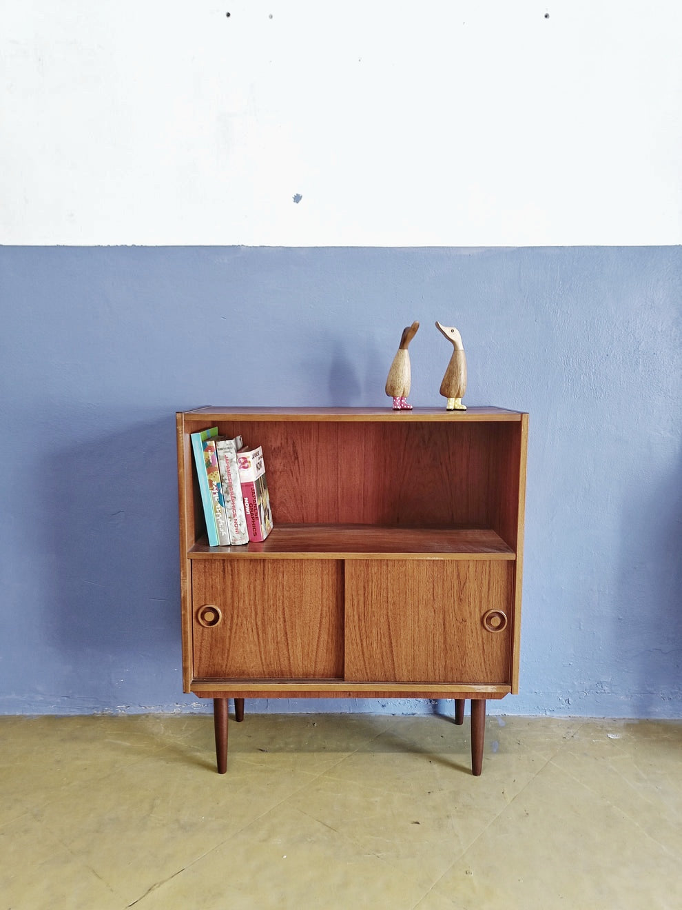 Libreria design danese vintage anni 50 [89vnt] misure L.80 P.32 H.85