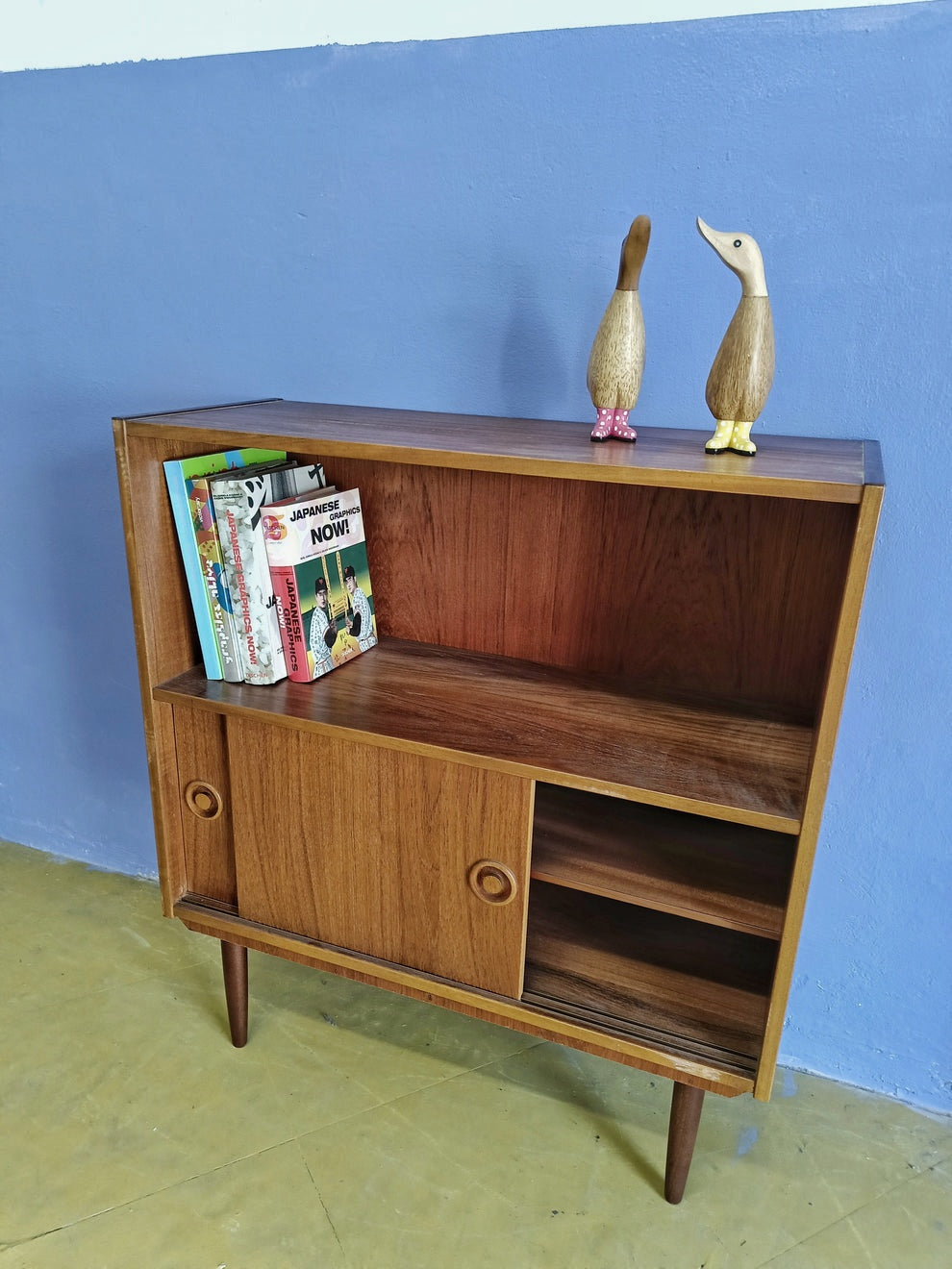 Libreria design danese vintage anni 50 [89vnt] misure L.80 P.32 H.85