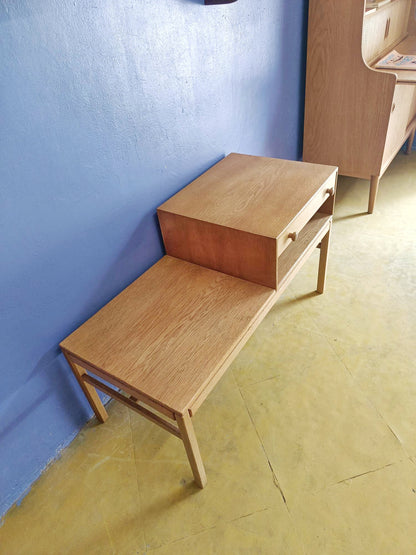 Panca per telefono "Casino" Engström Myrstrand design svedese vintage anni 60 [84sw25737] misure L.100 H.60 P.47