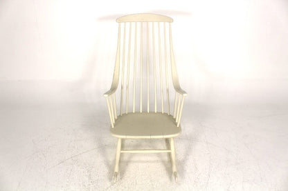 Sedia a dondolo"Bohem" Lena Larsson for Nesto design svedese vintage anni 60 [sw12172] misure L.58 H.106,5 P.84
