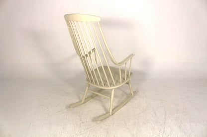 Sedia a dondolo"Bohem" Lena Larsson for Nesto design svedese vintage anni 60 [sw12172] misure L.58 H.106,5 P.84
