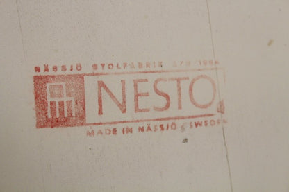 Sedia a dondolo"Bohem" Lena Larsson for Nesto design svedese vintage anni 60 [sw12172] misure L.58 H.106,5 P.84