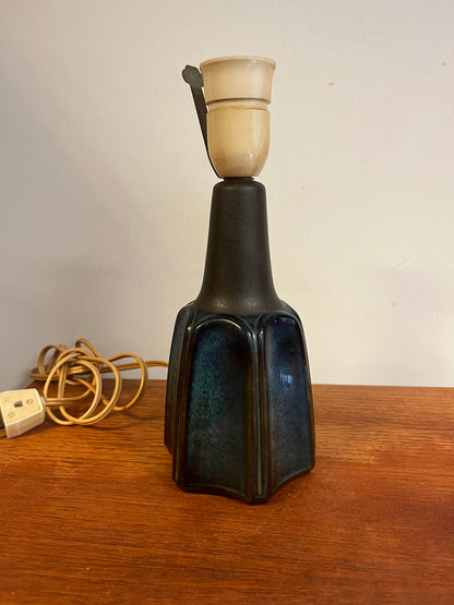 Lampada da tavolo Soholm blu design danese anni 50/60 | fz9685