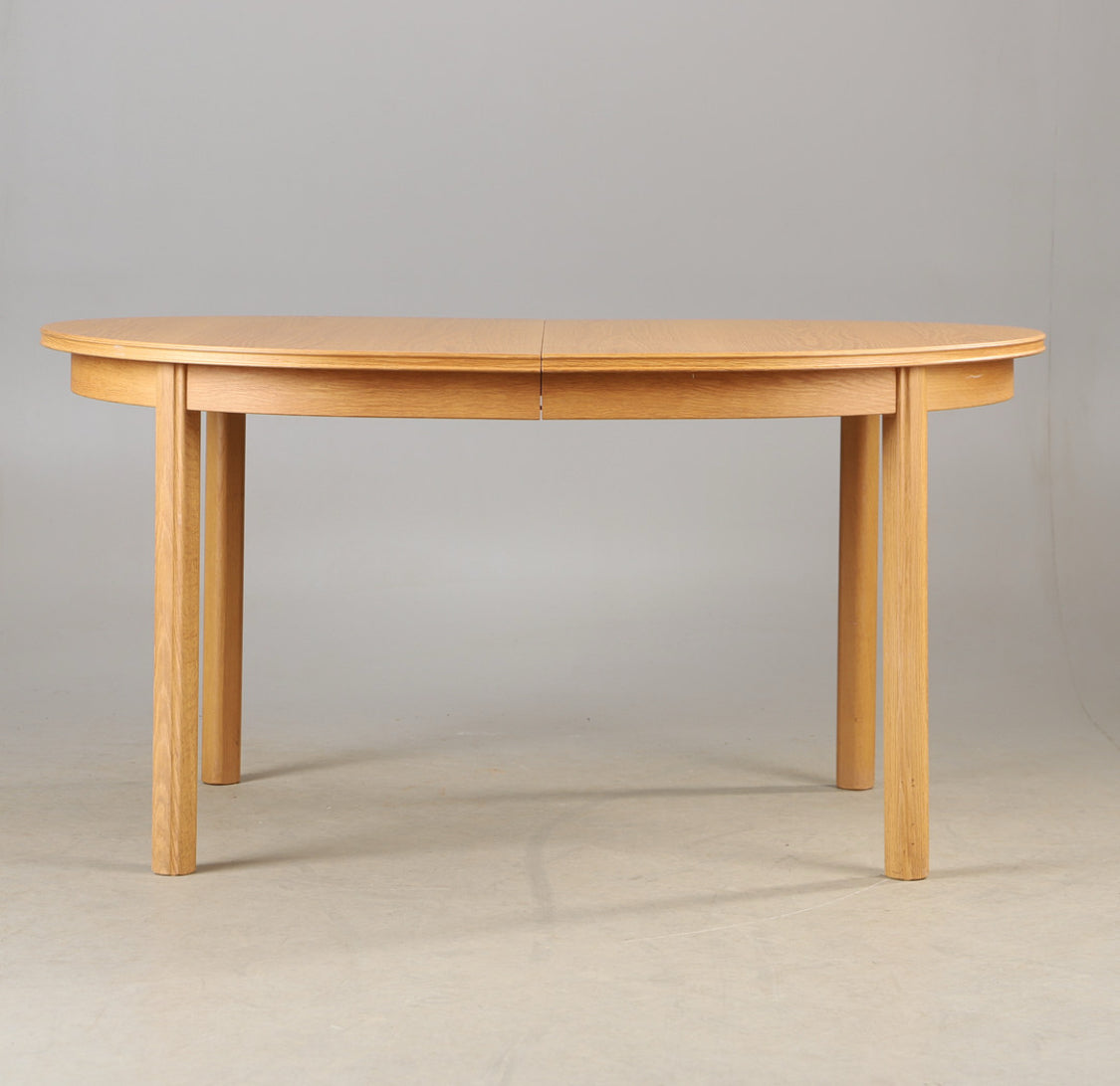 Tavolo ovale in quercia 145cm danese vintage 1960 | fz8438