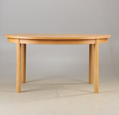 Tavolo ovale in quercia 145cm danese vintage 1960 | fz8438