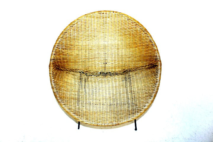 Poltroncina design danese vintage anni 50 [sw15094] misure L.69 H.65 P.72