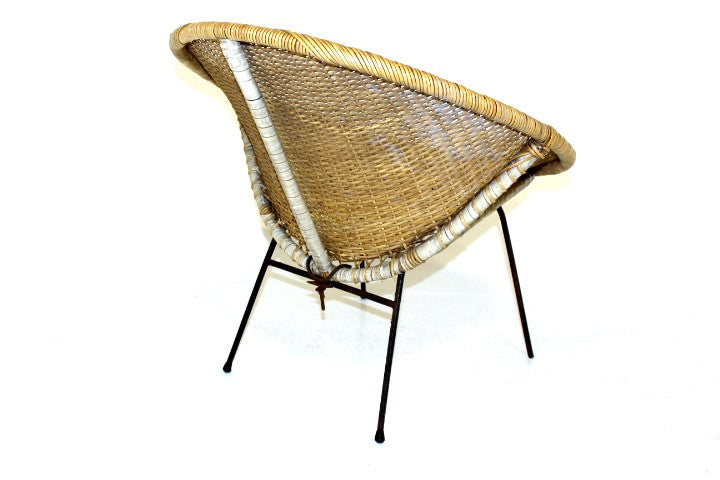 Poltroncina design danese vintage anni 50 [sw15094] misure L.69 H.65 P.72