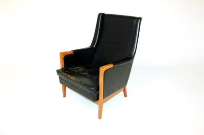 Poltrona design svedese vintage anni 50 [sw15746] misure L.68 H.98 P.83