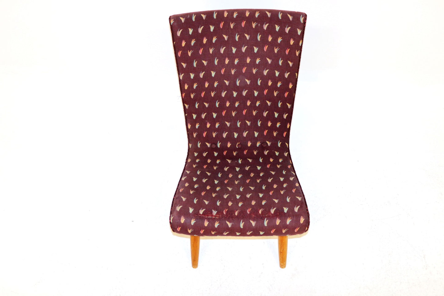 Poltrona design danese vintage anni 50 [sw16078] misure L.55 H.86 P.72