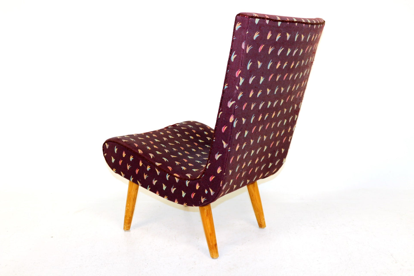 Poltrona design danese vintage anni 50 [sw16078] misure L.55 H.86 P.72