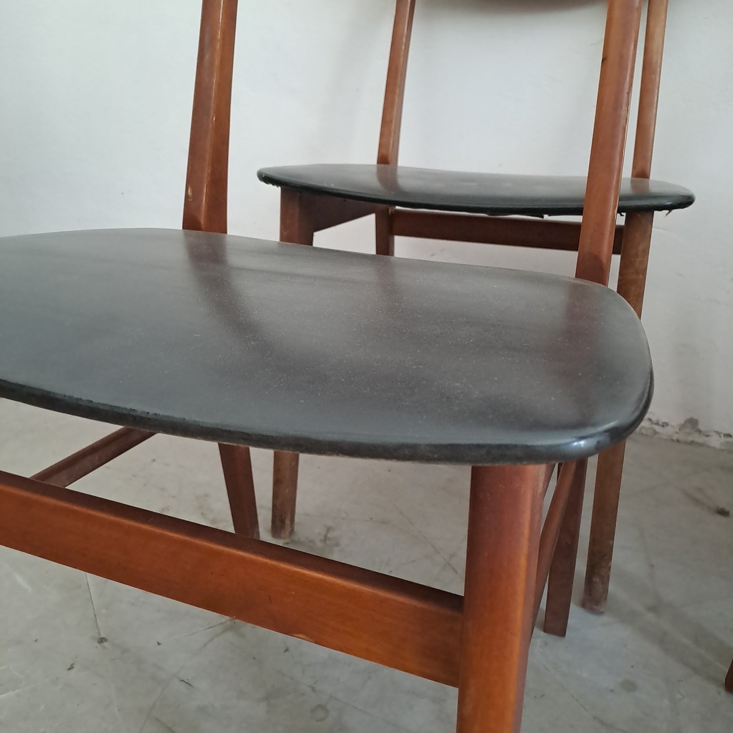 Sedie Farstrup n.210 design danese originale vintage anni 60 [76j4b]