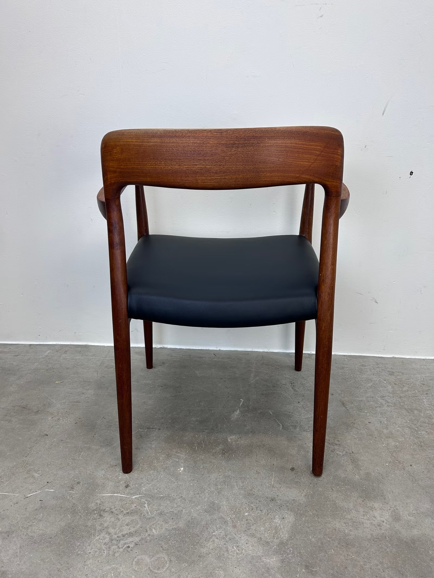 Sedia con braccioli Niels o Møller design danese vintage anni 60 | nr9920