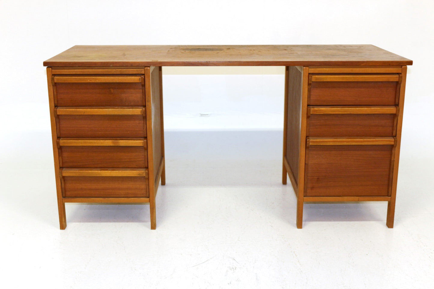 Scrivania design danese vintage anni 50 [sw18007] misure L.149,5 H.74 P.59,5