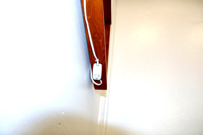 Specchio vintage design svedese anni 60 [sw18920] misure L.44 H.123 P.8,5