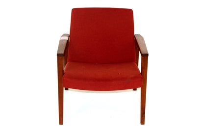 Poltrona design danese vintage anni 50 [sw19315] misure L.66,5 H.71 P.77