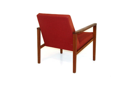 Poltrona design danese vintage anni 50 [sw19315] misure L.66,5 H.71 P.77