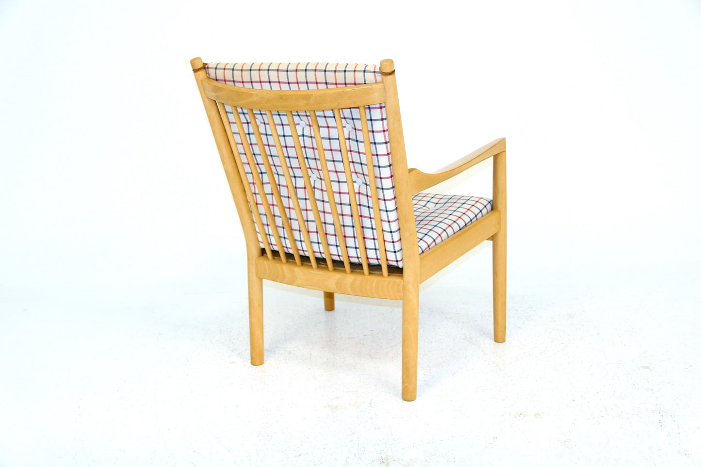 Poltroncina "FH 1788" Hans Wegner design danese vintage anni 80 [sw19844] misure L.65 H.89 P.68