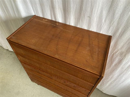 Cassettiera vintage design danese anni 60 [j43193] misure L.80 H.109 P.43